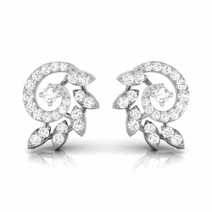 Platinum Earrings with Diamonds JL PT E ST 2217   Jewelove.US