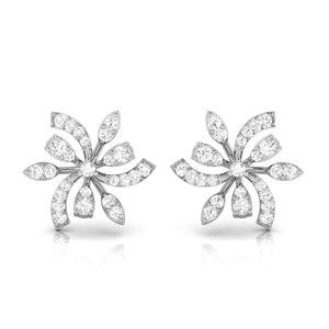 Platinum Earrings with Diamonds JL PT E ST 2237   Jewelove.US