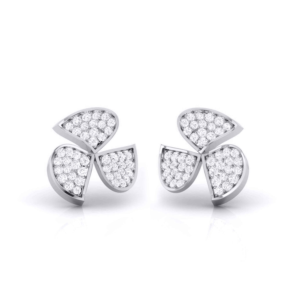 Platinum Diamond Earrings JL PT E MST 34   Jewelove.US