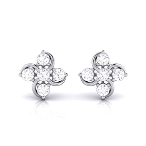 Platinum Diamond Earrings JL PT E MST 37   Jewelove.US