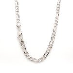 Load image into Gallery viewer, Japanese Figaro Platinum Sachin Chain with Diamond Cutting for Men JL PT CH 979   Jewelove.US
