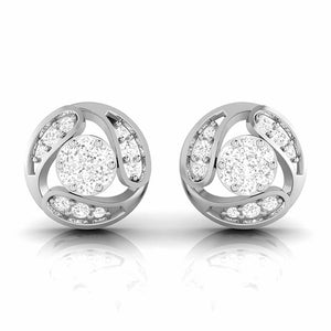 Platinum with Diamond Pendant Set for Women JL PT P 2457  Earrings Jewelove.US