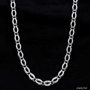 Designer Platinum Double Links Chain for Men JL PT CH 1179   Jewelove.US