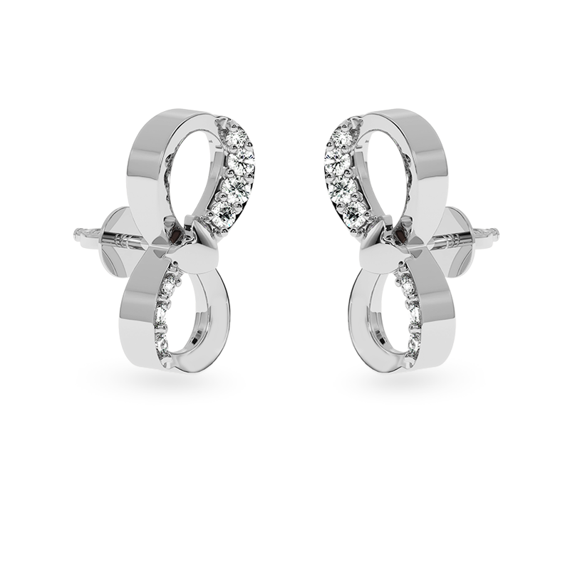 Designer Platinum Diamond Earrings for Women  JL PT E LC825   Jewelove.US