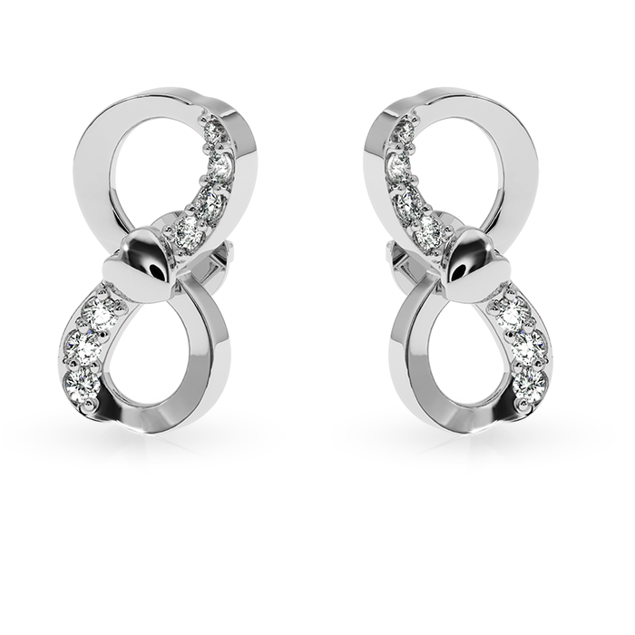 Designer Platinum Diamond Earrings for Women  JL PT E LC825  VVS-GH Jewelove.US