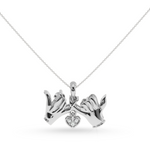 Load image into Gallery viewer, Platinum Diamond Heart Pendant for Women JL PT P LC905  VVS-GH Jewelove.US
