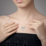 Load image into Gallery viewer, Platinum Diamond Heart Pendant for Women JL PT P LC910   Jewelove.US
