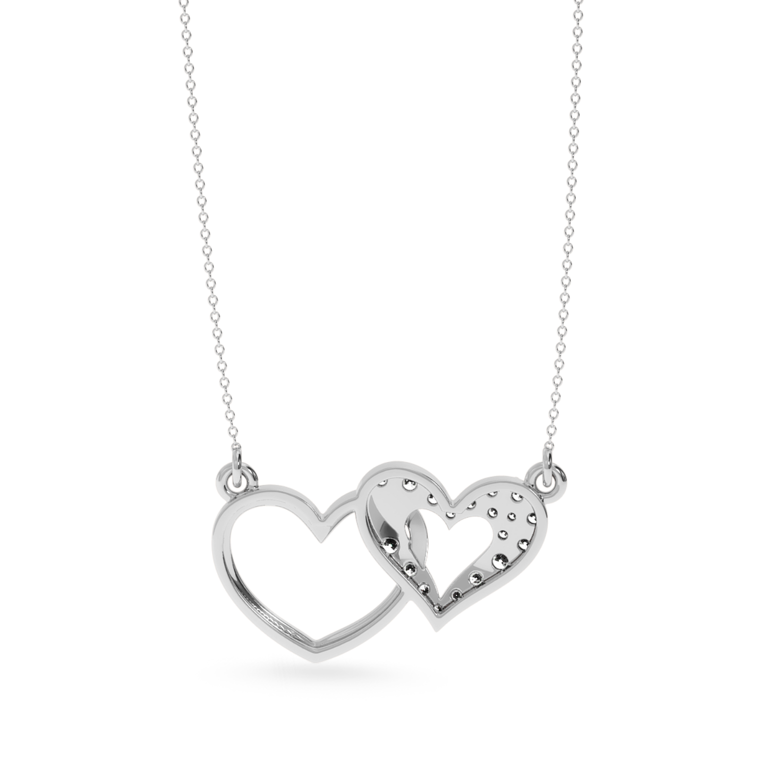 Platinum Diamond Heart Pendant for Women JL PT P LC918   Jewelove.US