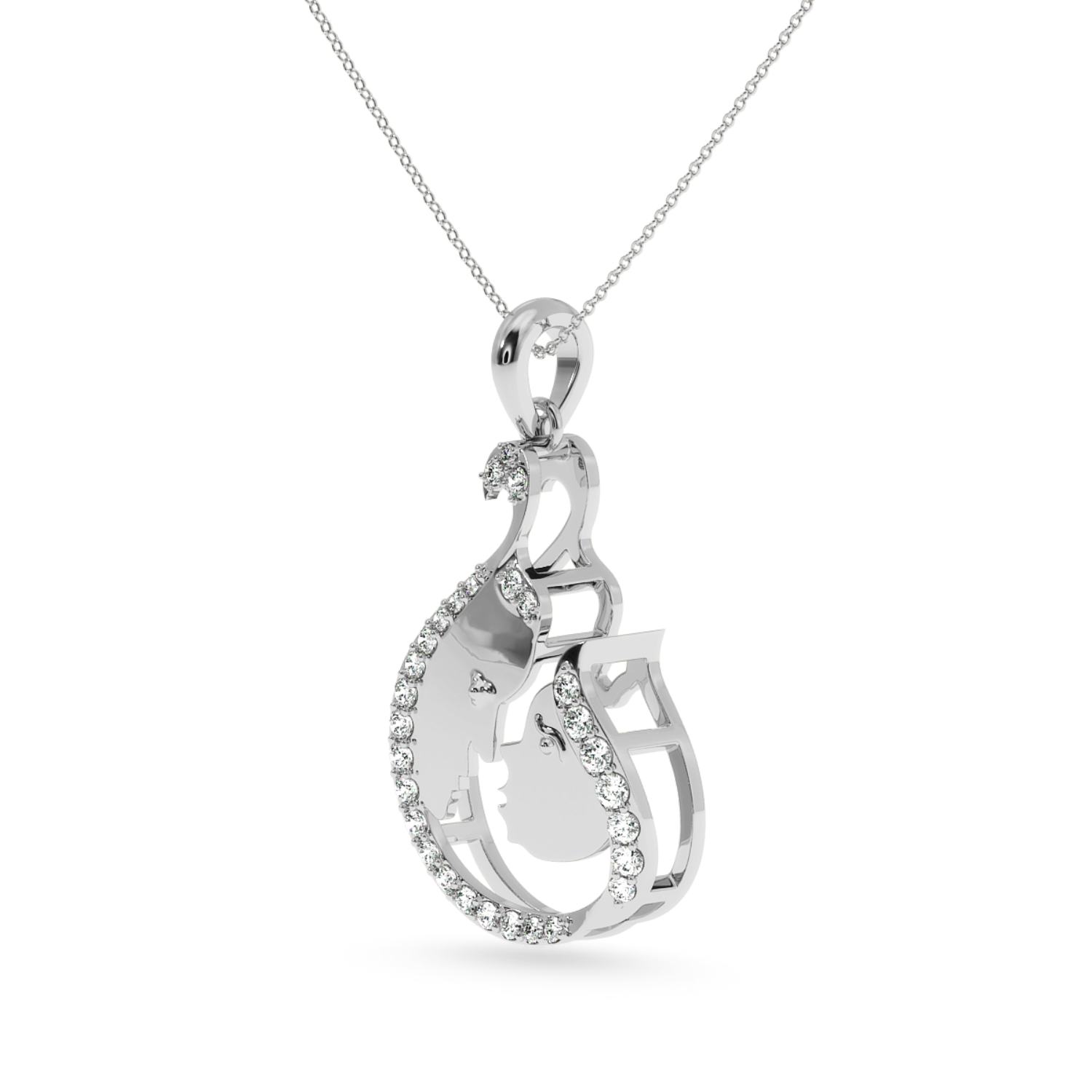 Platinum Diamond Pendant for Women JL PT P LC922   Jewelove.US