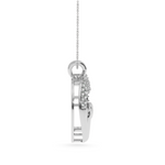 Load image into Gallery viewer, Designer Platinum Heart Diamond Pendant for Women JL PT P LC936   Jewelove.US
