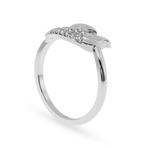 Designer Platinum Diamond Ring for Women JL PT LC853   Jewelove