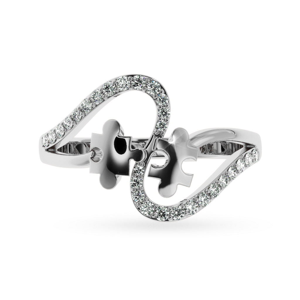 Designer Platinum Diamond Ring for Women JL PT LC873  VVS-GH Jewelove