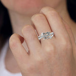 Load image into Gallery viewer, Designer Platinum Diamond Heart Ring for Women JL PT LC887   Jewelove
