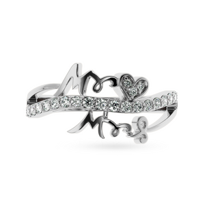 Designer Platinum Diamond Heart Ring for Women JL PT LC887  VVS-GH Jewelove