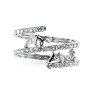 Designer Platinum Diamond Ring for Women JL PT LC891  VVS-GH Jewelove