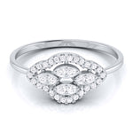 Load image into Gallery viewer, Platinum Diamond Ring for Women JL PT LR 113   Jewelove.US
