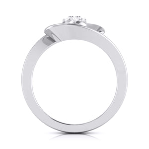 Platinum Diamond Ring for Women JL PT LR 149   Jewelove.US