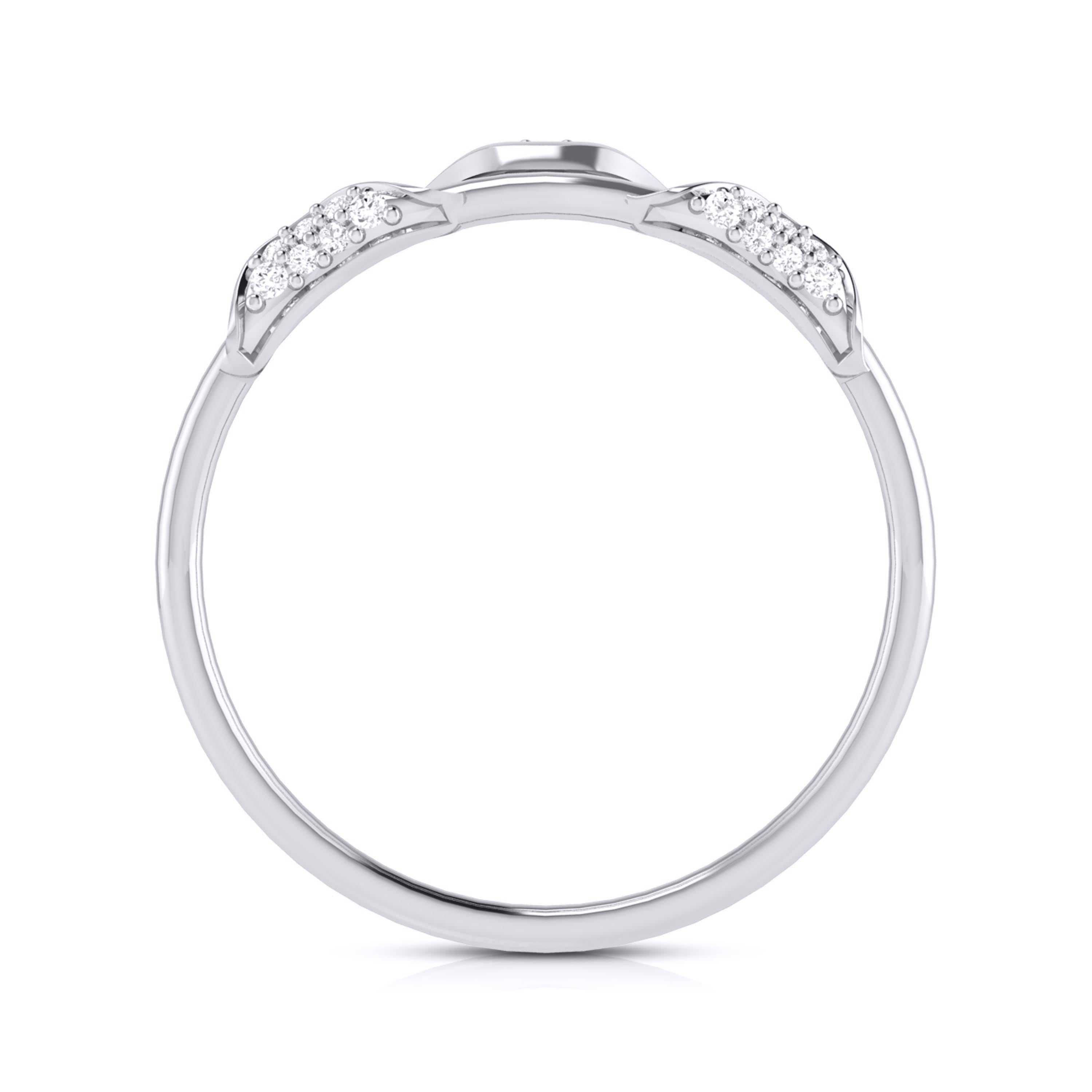 Platinum Diamond Ring for Women JL PT LR 96   Jewelove.US