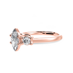 Load image into Gallery viewer, 50-Pointer Marquise Cut Solitaire Diamond Accents 18K Rose Gold Ring JL AU 1236R-A   Jewelove.US
