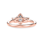 Load image into Gallery viewer, 30-Pointer Marquise Cut Solitaire Diamond Accents 18K Rose Gold Ring JL AU 1236R   Jewelove.US
