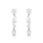 Load image into Gallery viewer, Designer Beautiful Platinum Earrings with Diamonds for Women JL PT E N-33  VVS-GH Jewelove.US
