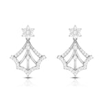 Load image into Gallery viewer, Designer Platinum Earrings with Diamonds for Women JL PT E NK-40  VVS-GH Jewelove.US
