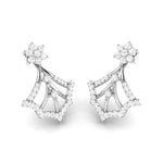 Load image into Gallery viewer, Designer Platinum Earrings with Diamonds for Women JL PT E NK-40   Jewelove.US
