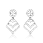 Load image into Gallery viewer, Platinum Earrings with Diamonds for Women JL PT E NK-56  VVS-GH Jewelove.US
