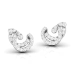 Load image into Gallery viewer, New Fashionable Platinum Diamond Earrings for Women JL PT E OLS 31   Jewelove.US
