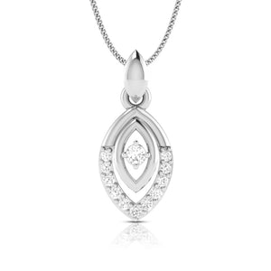 Platinum with Diamond Pendant Set for Women JL PT P 2433  Pendant Jewelove.US