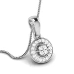 Load image into Gallery viewer, Platinum with Diamond Pendant Set for Women JL PT P 2436   Jewelove.US
