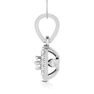 Platinum with Diamond Pendant Set for Women JL PT P 2436   Jewelove.US