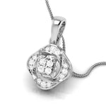 Load image into Gallery viewer, Platinum with Diamond Pendant Set for Women JL PT P 2443   Jewelove.US
