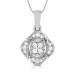 Load image into Gallery viewer, Platinum with Diamond Pendant Set for Women JL PT P 2443  Pendant Jewelove.US
