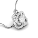 Load image into Gallery viewer, Platinum with Diamond Pendant Set for Women JL PT P 2461   Jewelove.US
