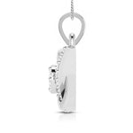 Load image into Gallery viewer, Platinum with Diamond Pendant Set for Women JL PT P 2461   Jewelove.US
