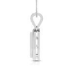 Load image into Gallery viewer, Platinum with Diamond Pendant Set for Women JL PT P 2492   Jewelove.US
