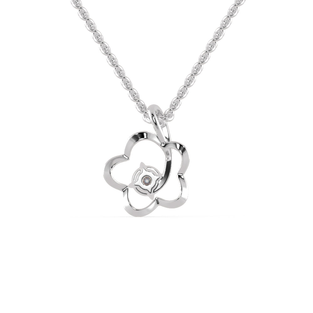 Platinum Solitaire Pendant for Women JL PT P 1255   Jewelove.US