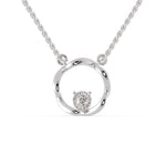 Load image into Gallery viewer, Platinum Pendant with Diamonds for Women JL PT P 1256   Jewelove.US
