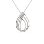 Load image into Gallery viewer, Platinum Diamond Pendant for Women JL PT P 1261  VVS-GH Jewelove.US
