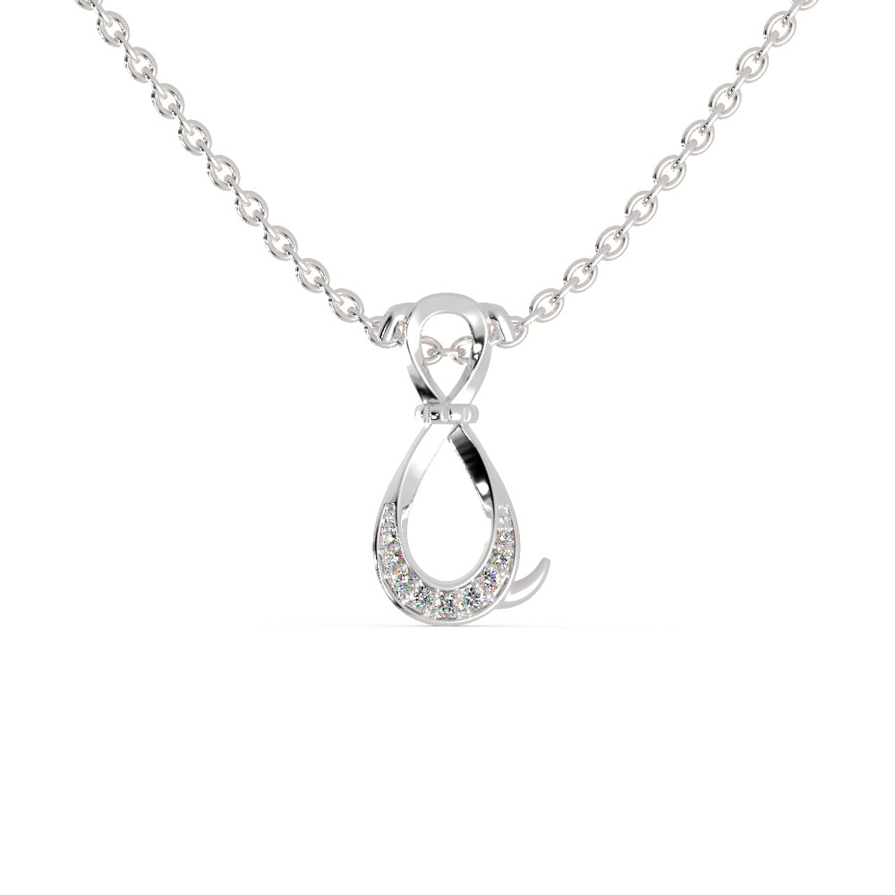 Platinum Diamond Pendant for Women JL PT P 1266   Jewelove.US