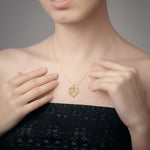 Load image into Gallery viewer, Platinum Diamonds Heart Pendant for Women JL PT P 1273   Jewelove.US
