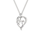 Load image into Gallery viewer, Platinum Diamonds Heart Pendant for Women JL PT P 1273   Jewelove.US
