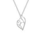 Load image into Gallery viewer, Platinum Diamonds Heart Pendant for Women JL PT P 1275   Jewelove.US
