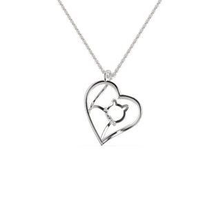 Platinum Diamonds Heart Pendant for Women JL PT P 1275   Jewelove.US