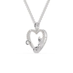 Load image into Gallery viewer, Platinum Diamonds Heart Pendant for Women JL PT P 1278   Jewelove.US
