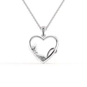 Platinum Diamonds Heart Pendant for Women JL PT P 1278   Jewelove.US