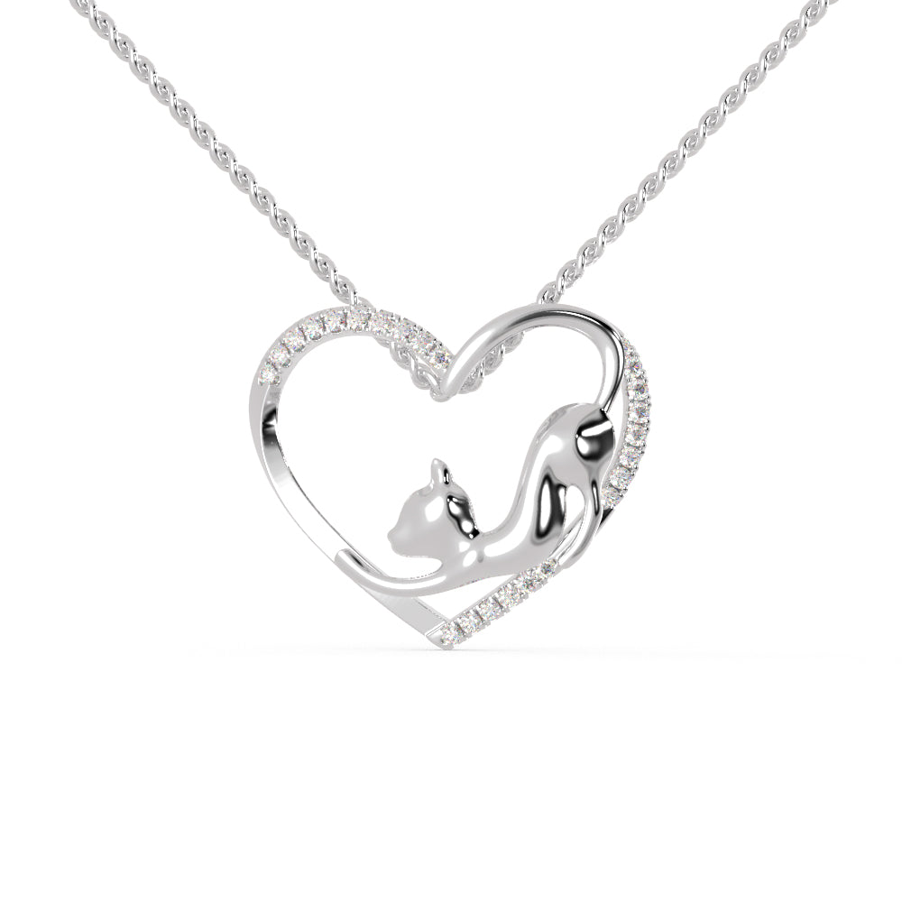 Platinum Diamonds Heart Pendant for Women JL PT P 1279  VVS-GH Jewelove.US