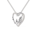 Load image into Gallery viewer, Platinum Diamonds Heart Pendant for Women JL PT P 1279   Jewelove.US
