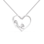 Load image into Gallery viewer, Platinum Diamonds Heart Pendant for Women JL PT P 1279   Jewelove.US
